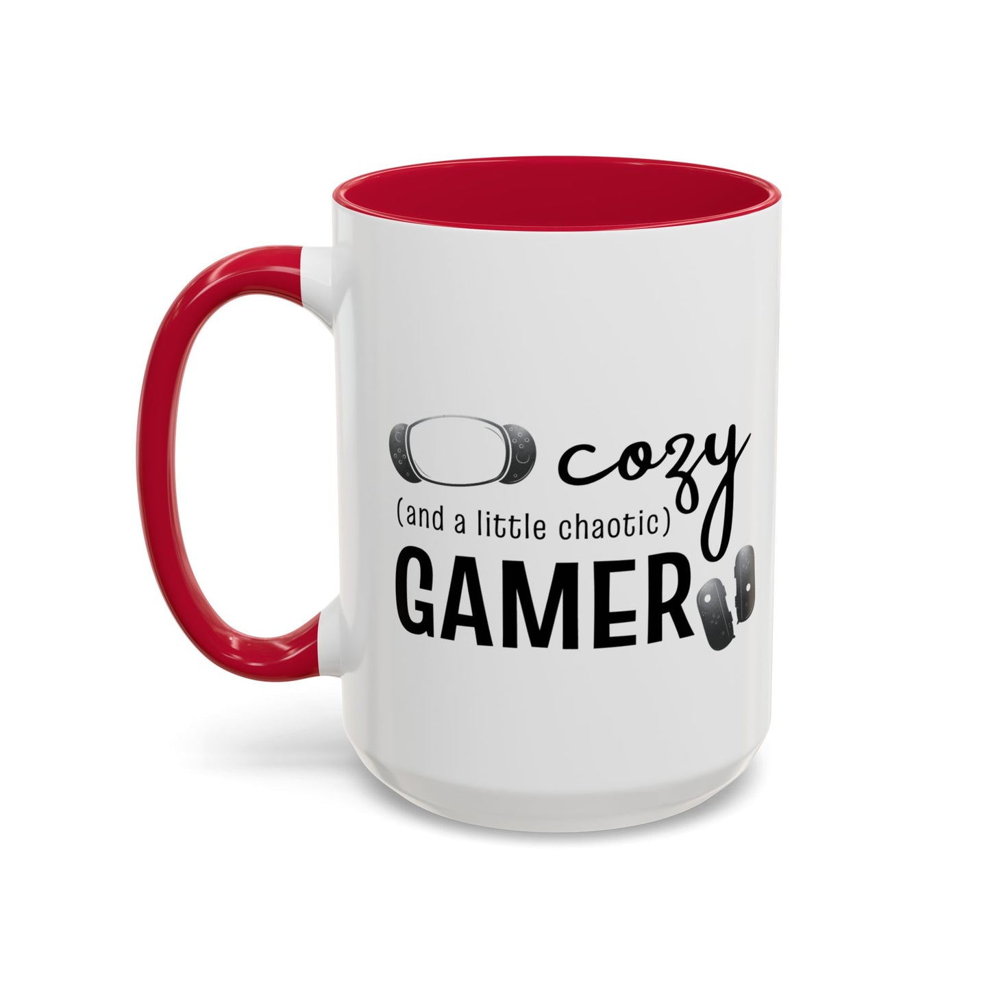 Cozy and a Little Chaotic Gamer Ceramic Coffee & Tea Mug for Game Nights