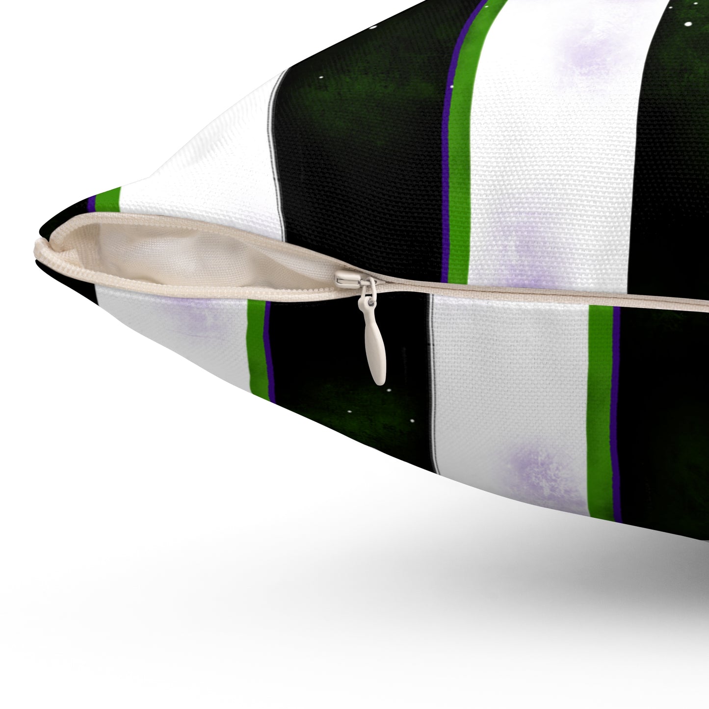 Beetle Juice, Beetle Juice, Betelgeuse Spun Polyester Square Pillow and Pillowcase