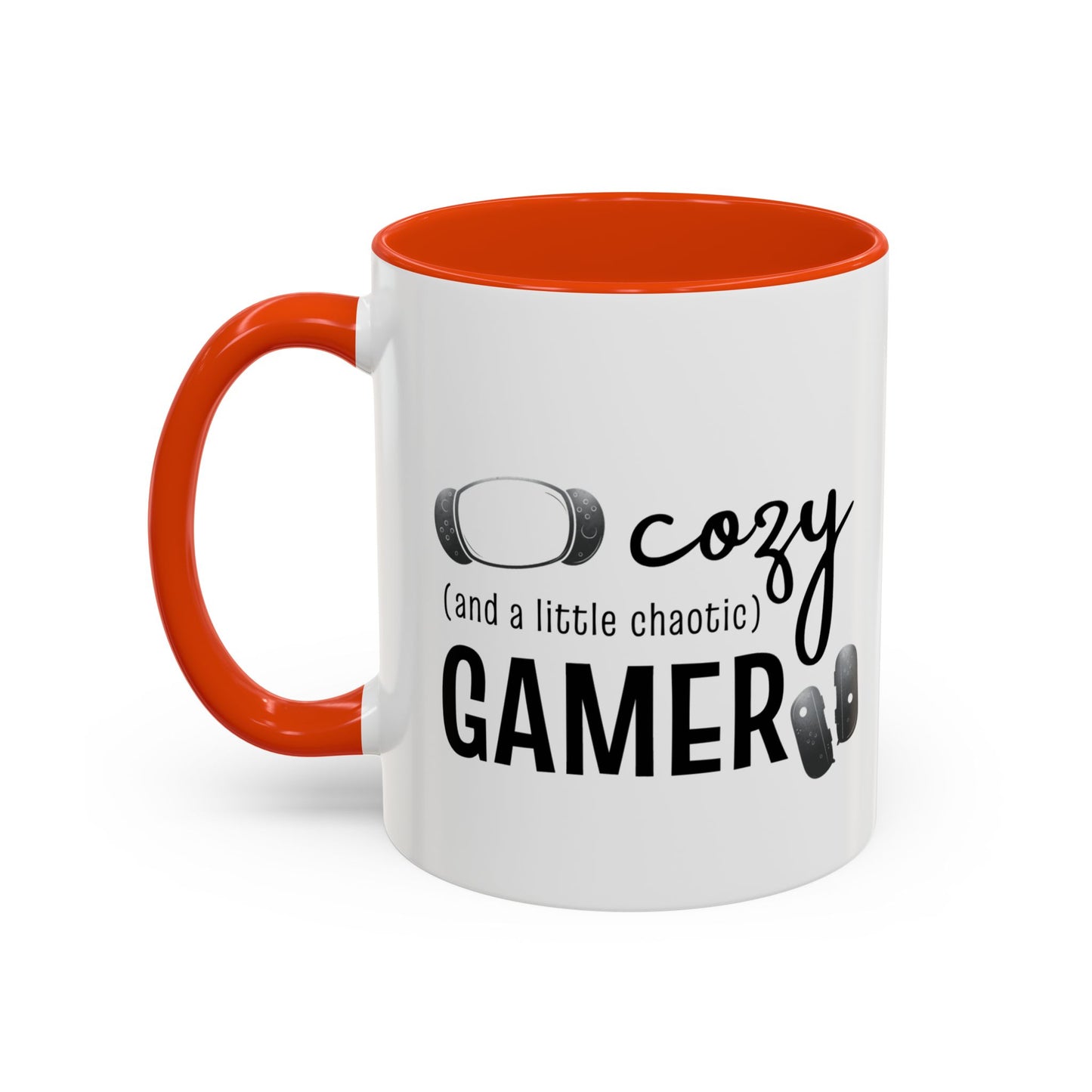 Cozy and a Little Chaotic Gamer Ceramic Coffee & Tea Mug for Game Nights
