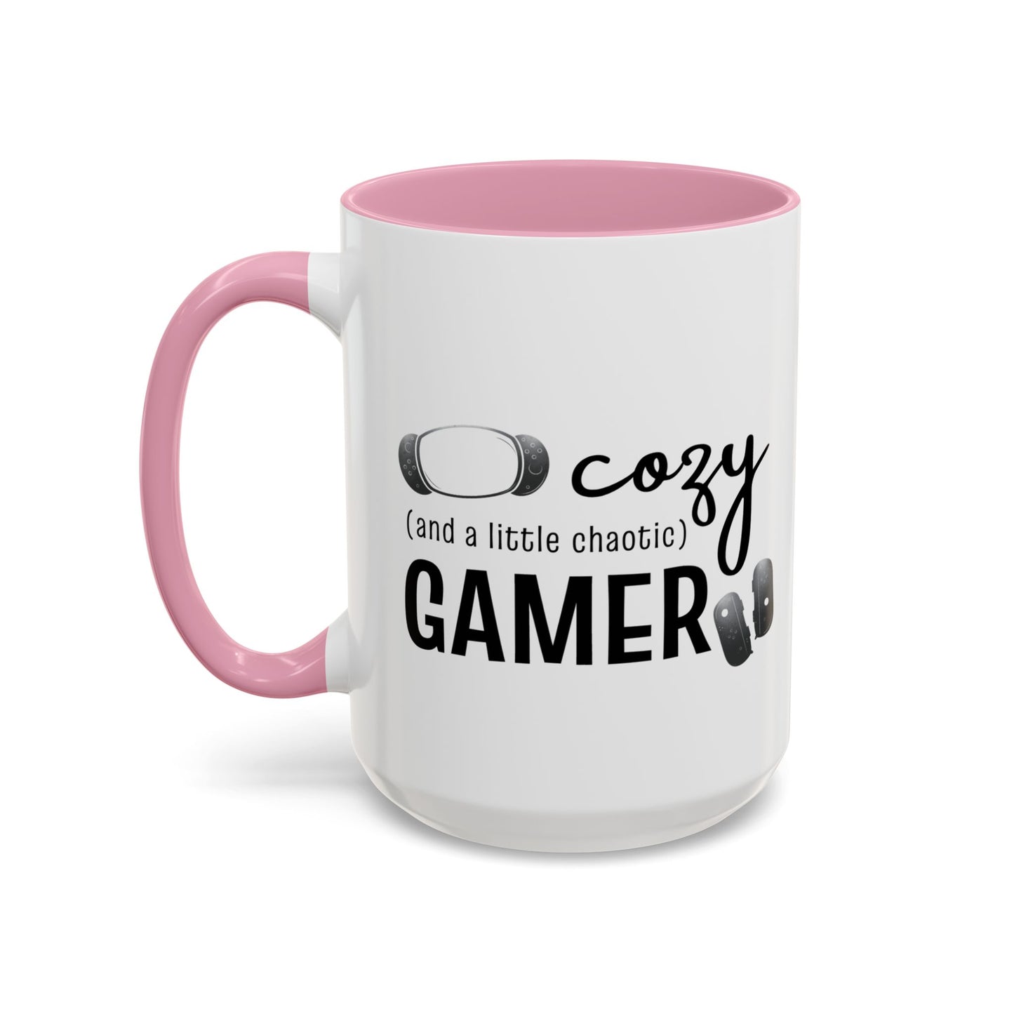 Cozy and a Little Chaotic Gamer Ceramic Coffee & Tea Mug for Game Nights