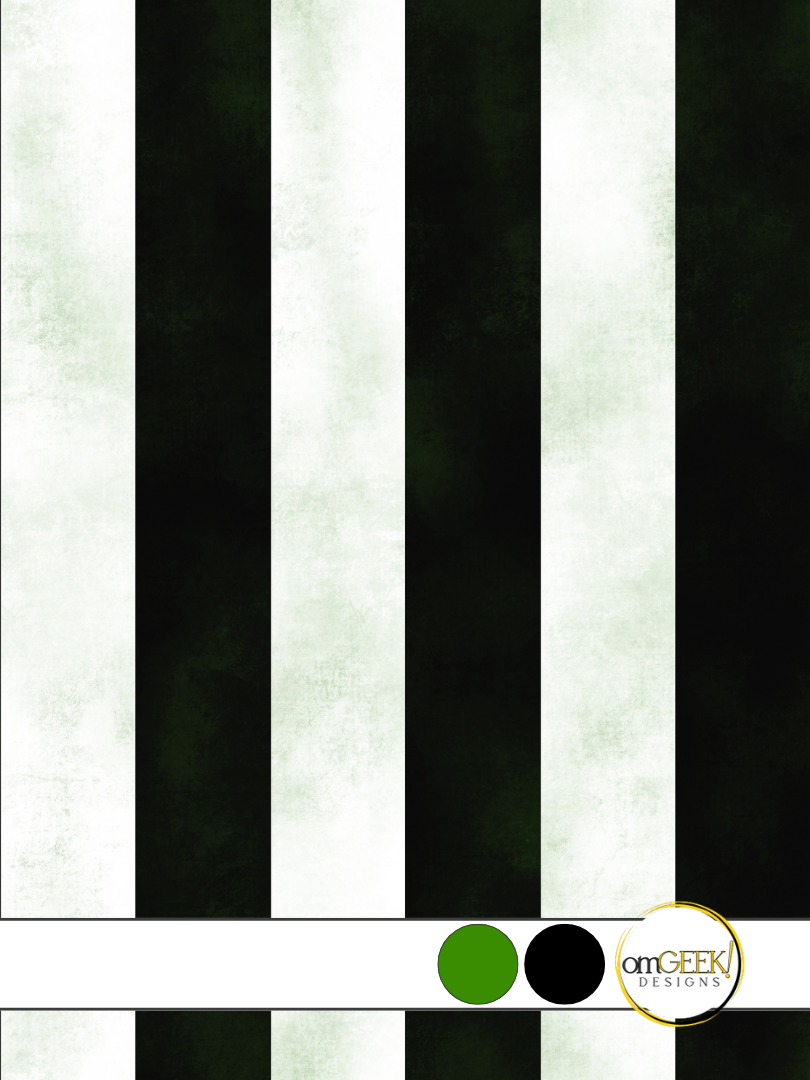 Ghostly Stripes, Black and White, Digital Design Files