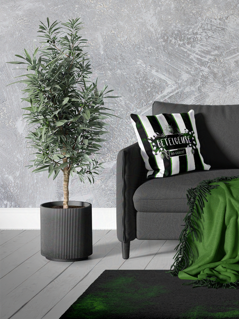 Beetle Juice, Beetle Juice, Betelgeuse Spun Polyester Square Pillow and Pillowcase