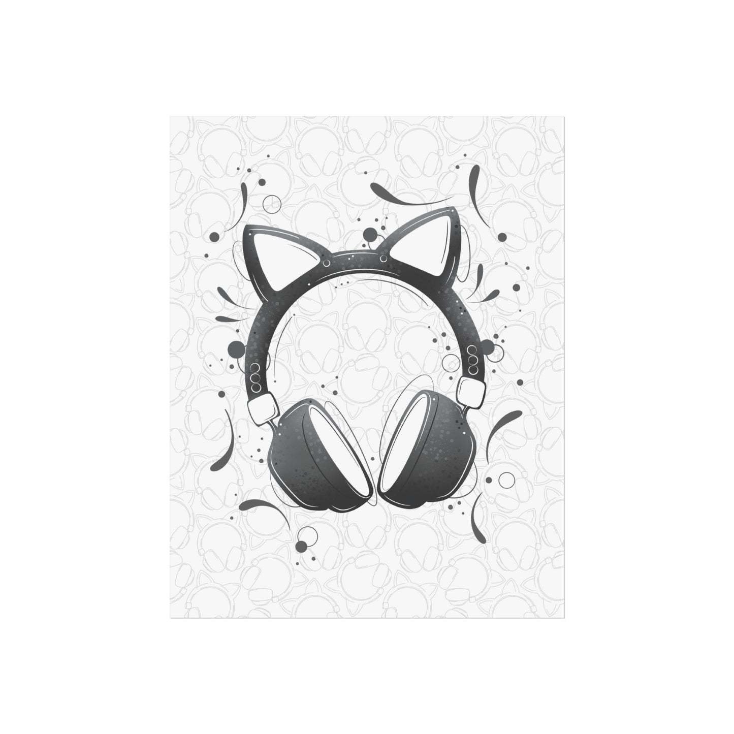 Gaming Wall Art | Gaming Headphones Wall Art for Gamers