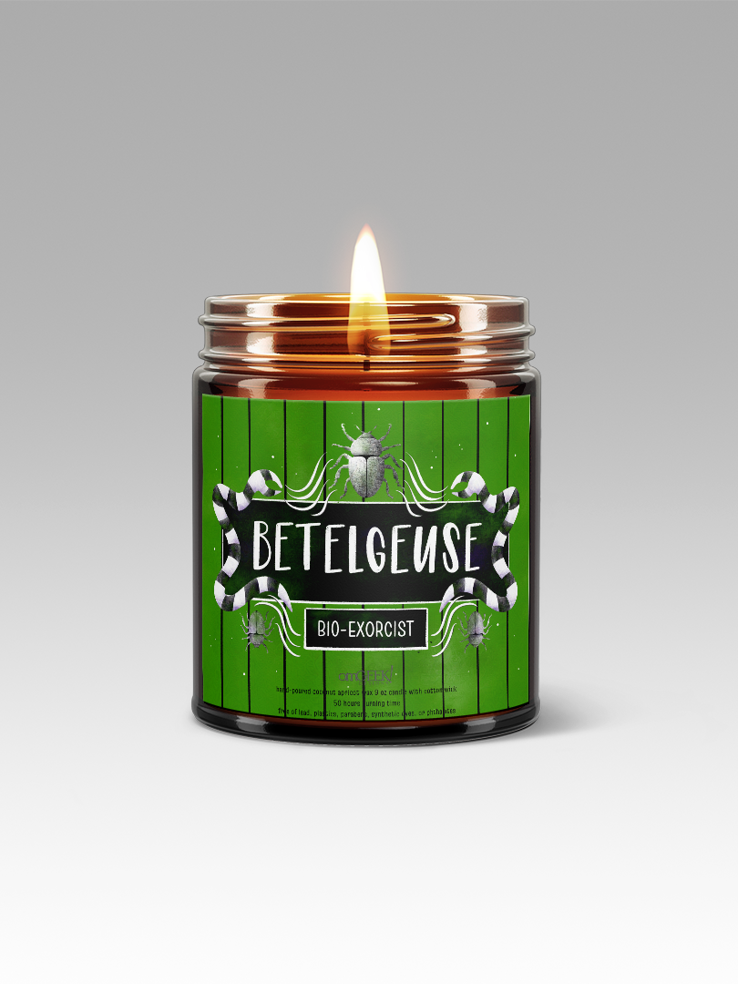 Betelgeuse Halloween Spooky Season Scented Coconut Apricot Wax Candles | Available in 5 Scents