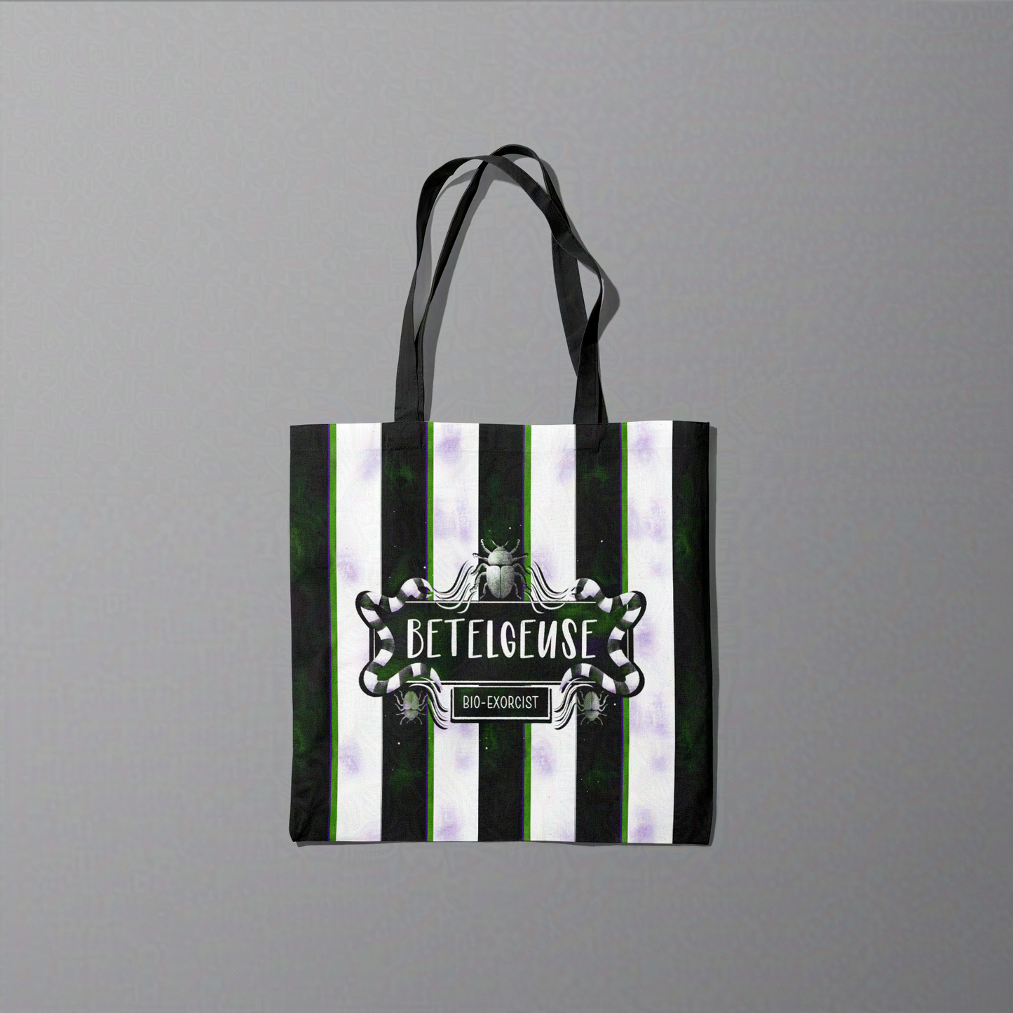 Beetle Juice, Beetle Juice, Betelgeuse Trick or Treat Carry All Tote Bag