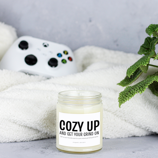 Cozy Up and Get Your Grind On Scented Soy Candle