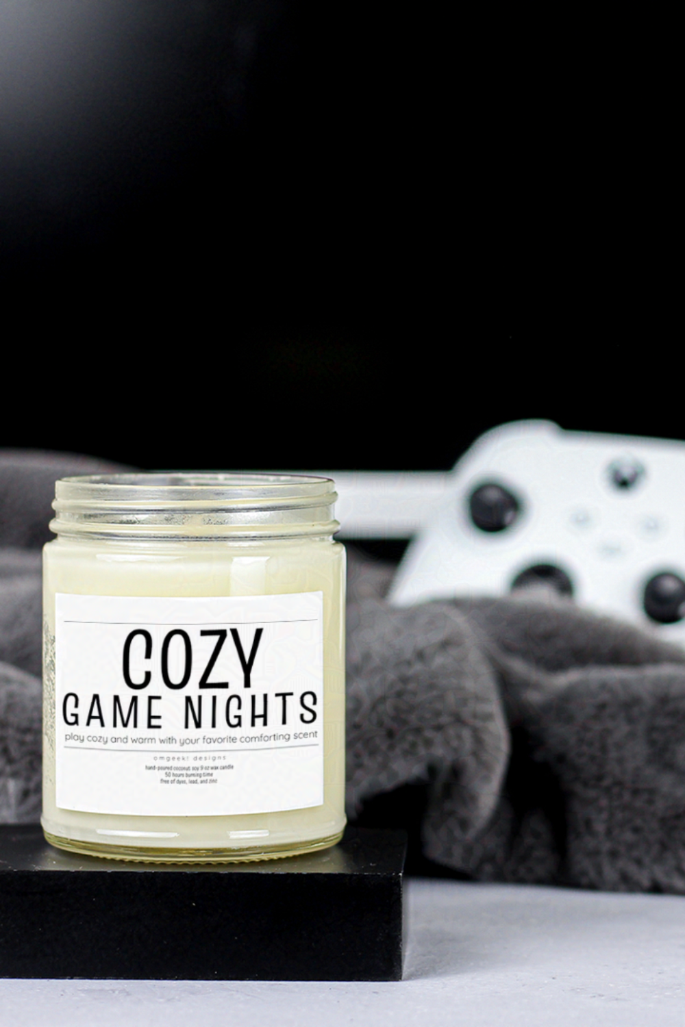 Cozy Game Nights – Scented Soy Candle for Gamer Chill Vibes