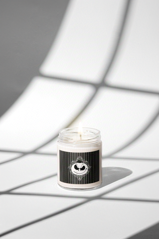 Jack Skellington Framed Scented Candle