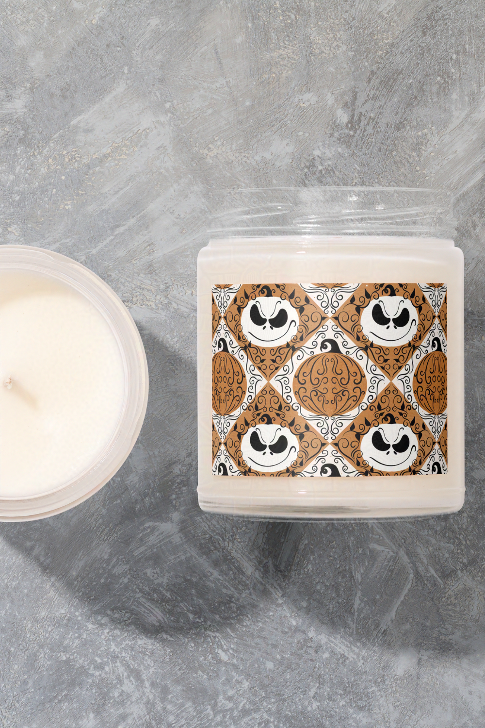 Jack Skellington Inspired Pumpkin King Scented Candle
