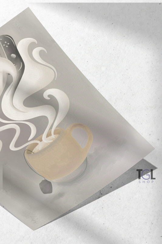 Evening Exhale | Ritual of Play Collection | Cozy Gaming Wall Art