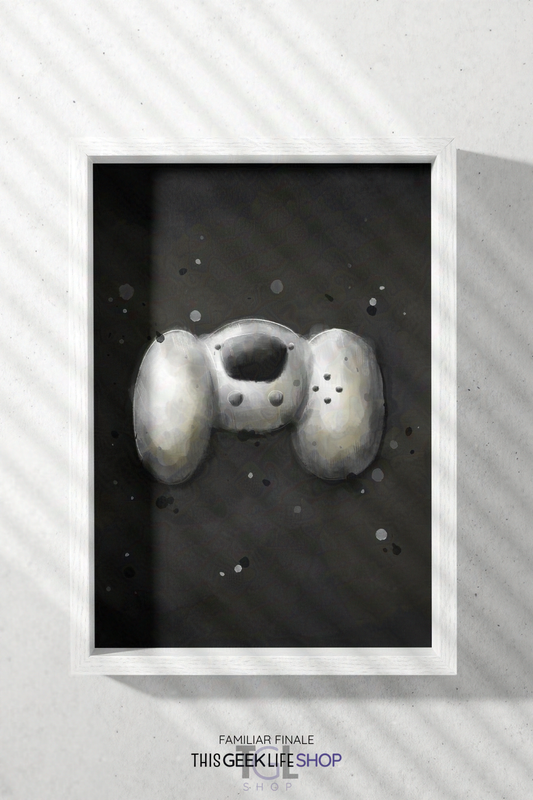 Familiar Form | Framed Painted Wall Art