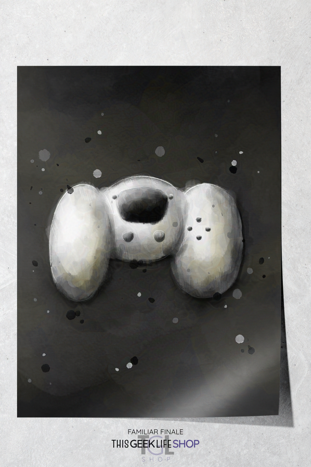 Familiar Form | Painted Wall Art