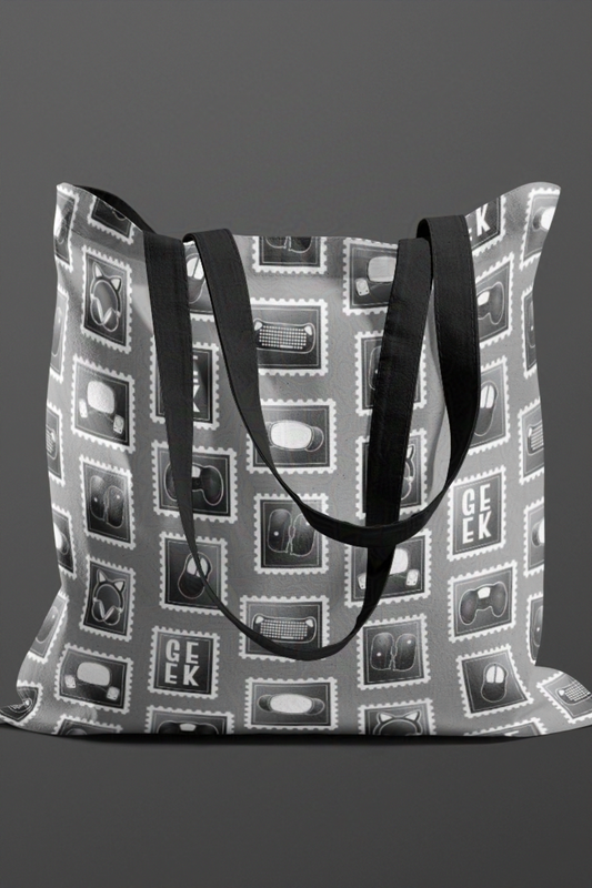 Gamer Geek Postage Stamped Essentials Tote Bag