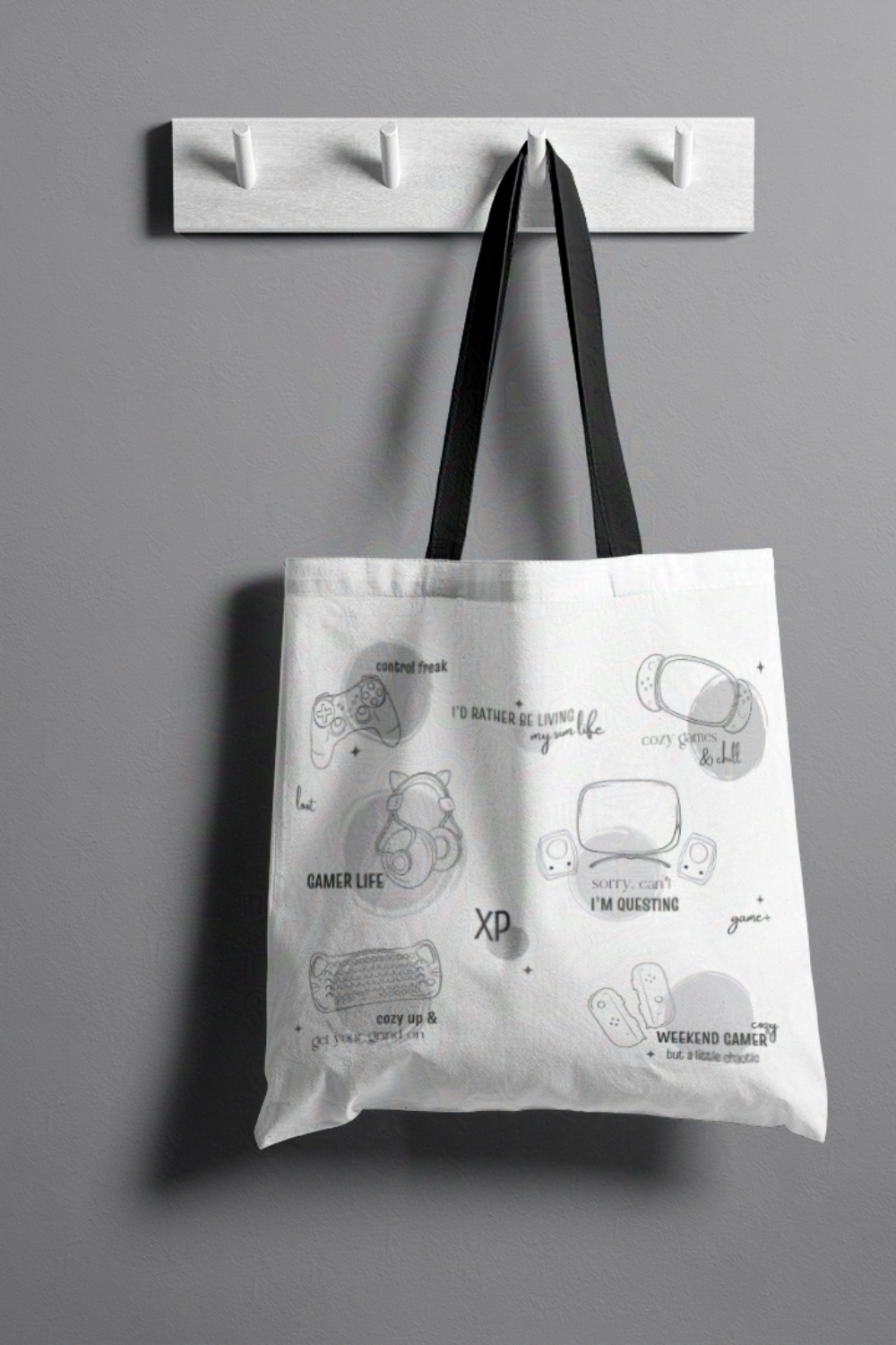 Gamer Geeks Terms and Lingo Tote Bag