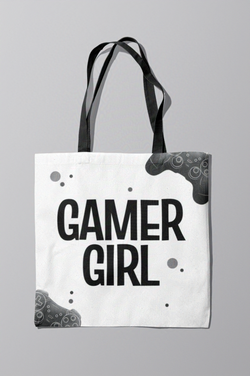 Gamer Girl Tote Bag for Gamers and Streamers for Gaming and Streaming Essentials