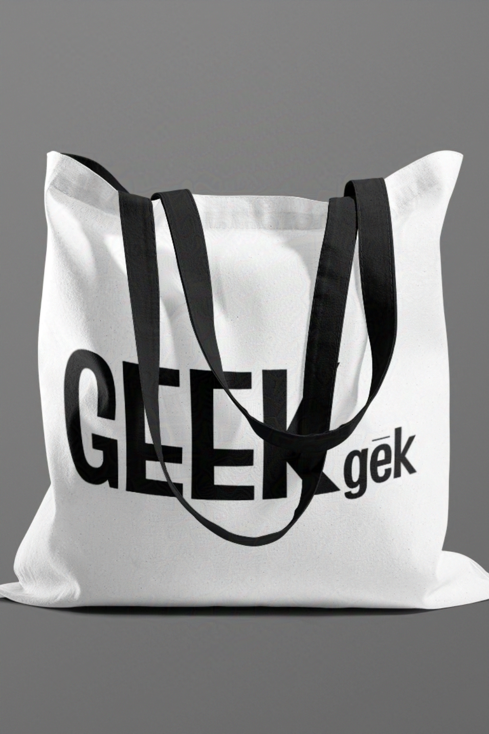 Geek Pronounced Tote Bag for Gamers and Geeks