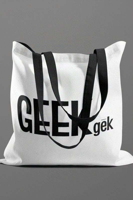 Geek Pronounced Tote Bag for Gamers and Geeks