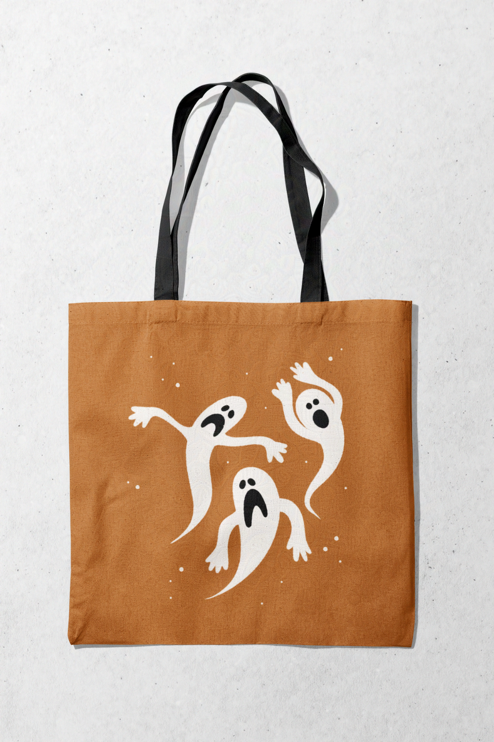 Graveyard Ghosts Tote Bag | Trick or Treat Bag | Boo Bag