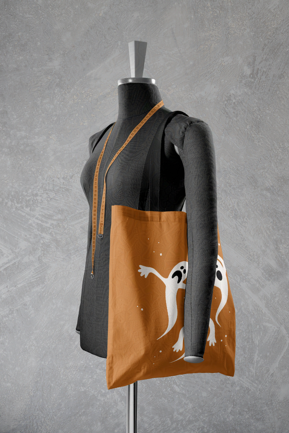 Graveyard Ghosts Tote Bag | Trick or Treat Bag | Boo Bag