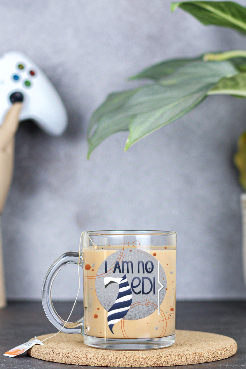 I am no Jedi Clear Glass Mug