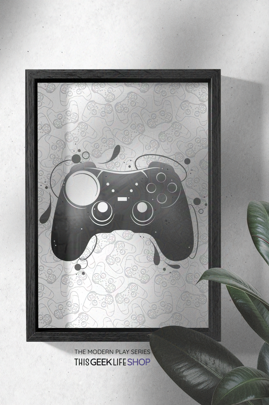 In Control | Modern Gaming Wall Art
