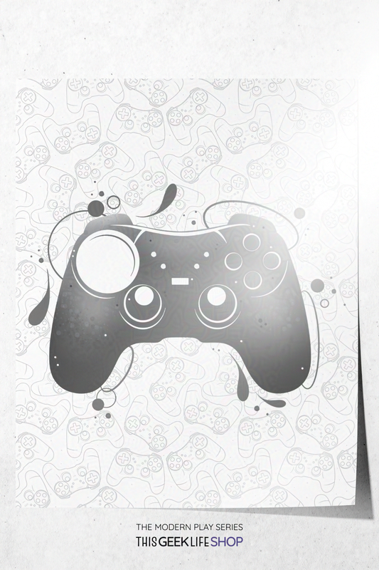 In Control | Modern Gaming Wall Art