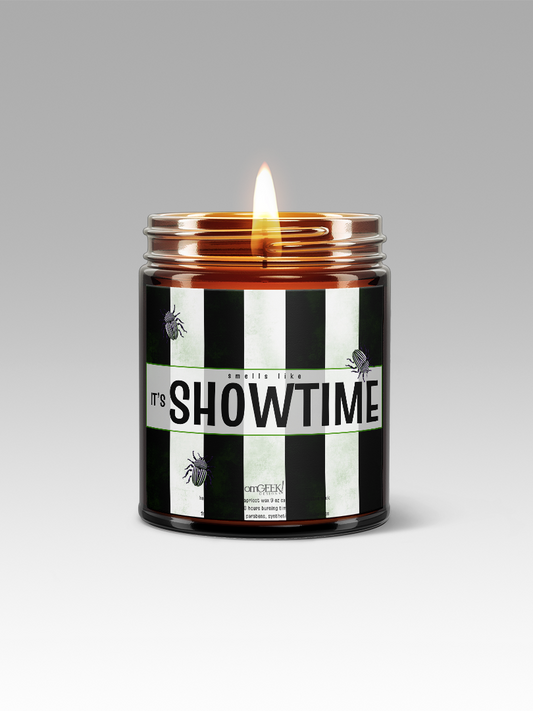 It's Showtime Halloween Spooky Scented Coconut Apricot Wax Candles | Available in 5 Scents