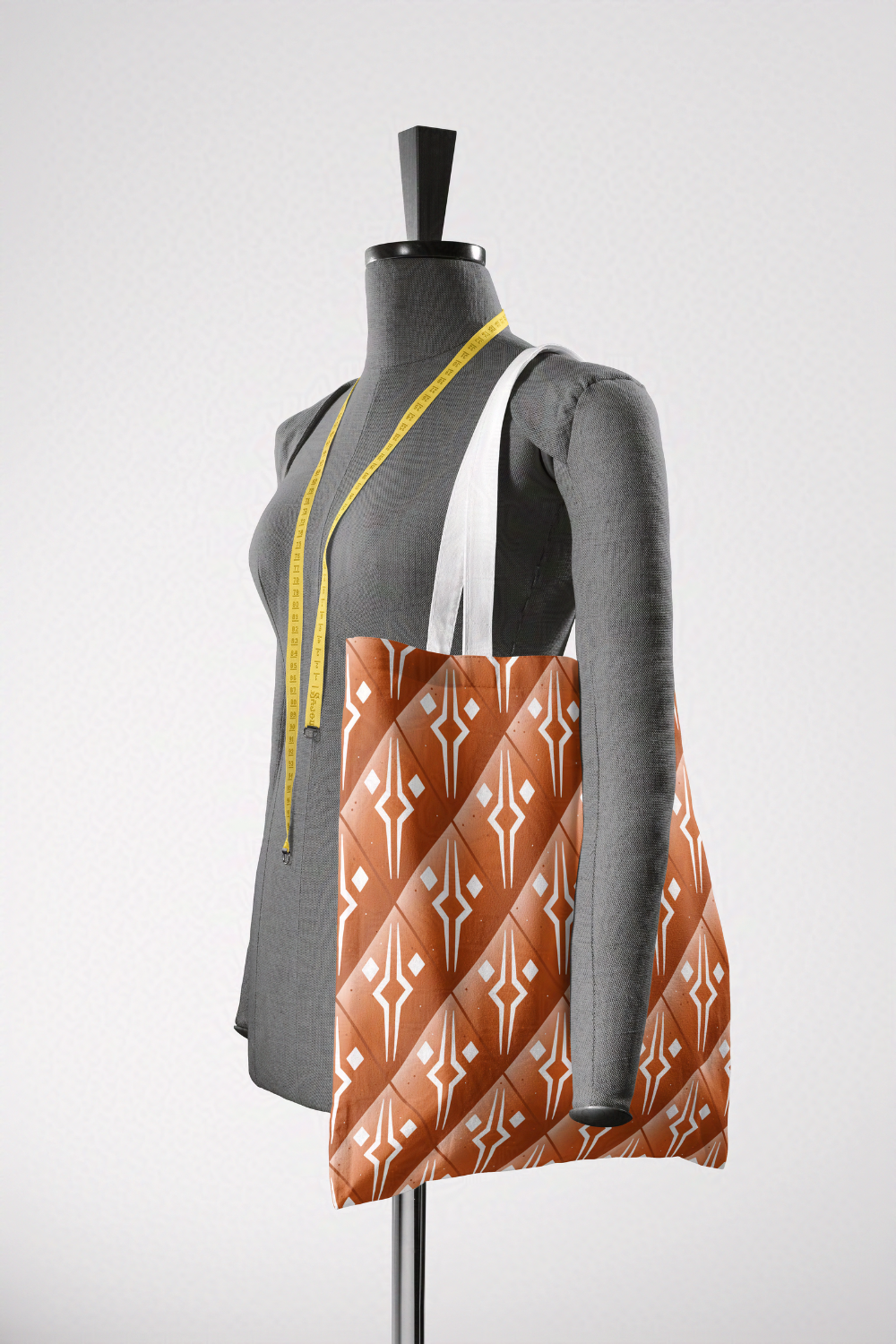 Padawan Diamond Pattern in Fulcrum Orange