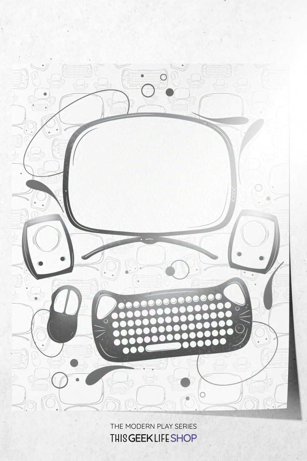 Power Play | Modern Gaming Wall Art