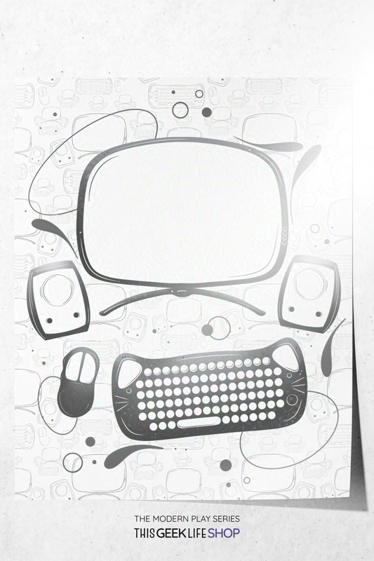 Power Play | Modern Gaming Wall Art