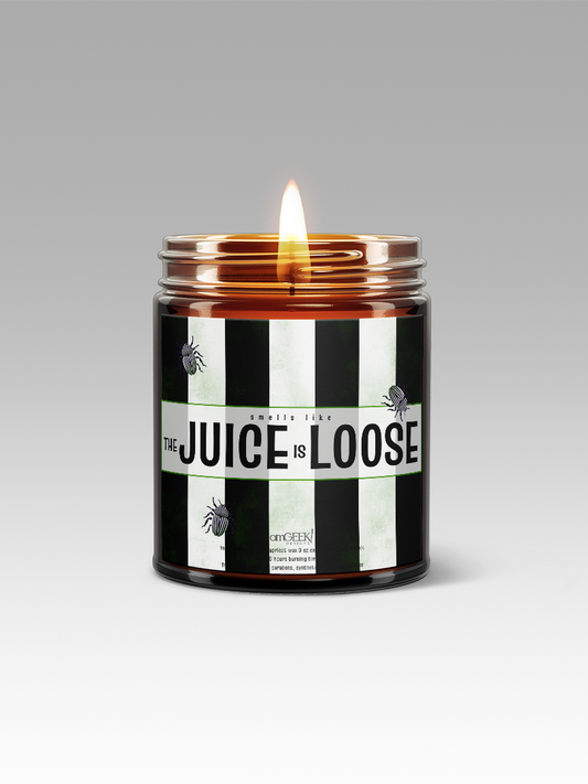 The Juice is Loose Halloween Spooky Season Scented Coconut Apricot Wax Candles | Available in 5 Scents