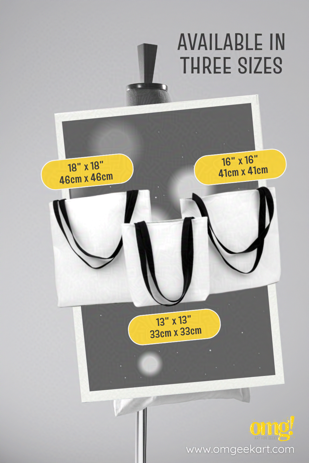 This is Halloween Black and White Striped Tote Bag | Trick or Treat Bag | Boo Bag