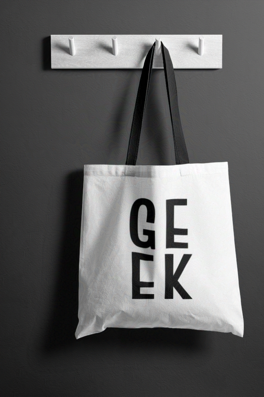 GEEK tote bag for Geeks and Gamers