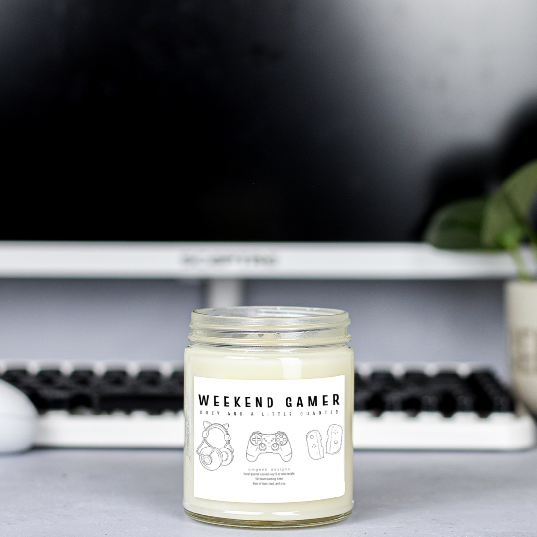 Weekend Gamer Scented Soy Candle