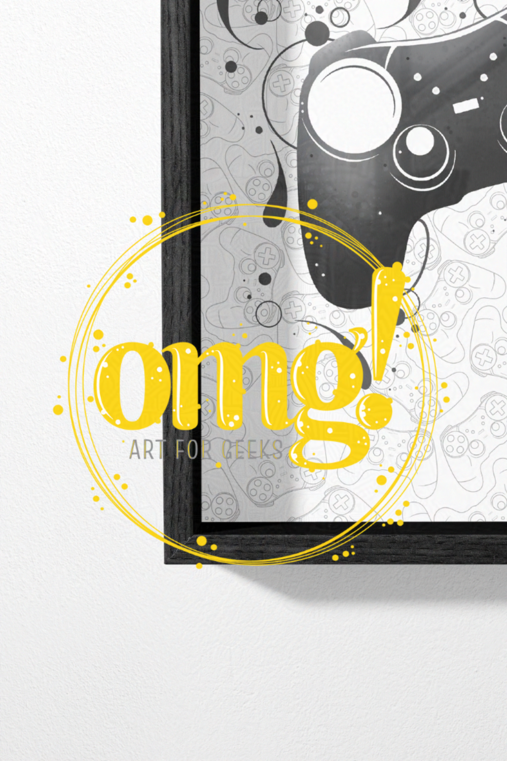 Video Game Controller Wall Art for Gamer Geeks